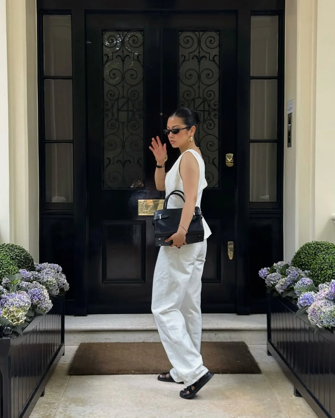 cool summer streetwear 2026 Clean White Layers With a Sharp City Finish