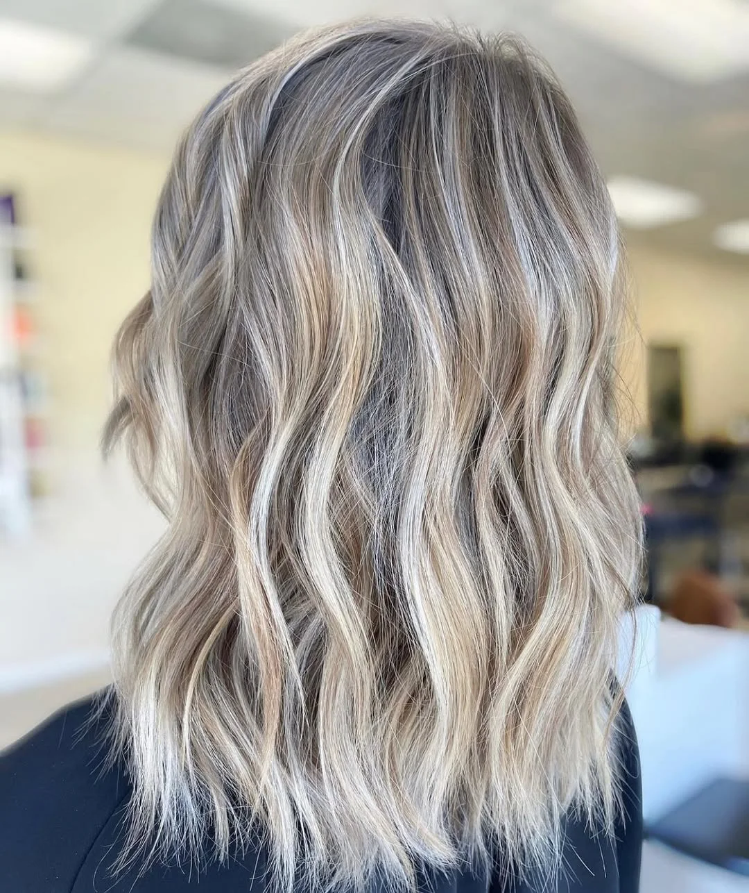 bright summer blonde hair color 2026 + Choppy Ash Blonde Bob With Cool Summer Ribbons
