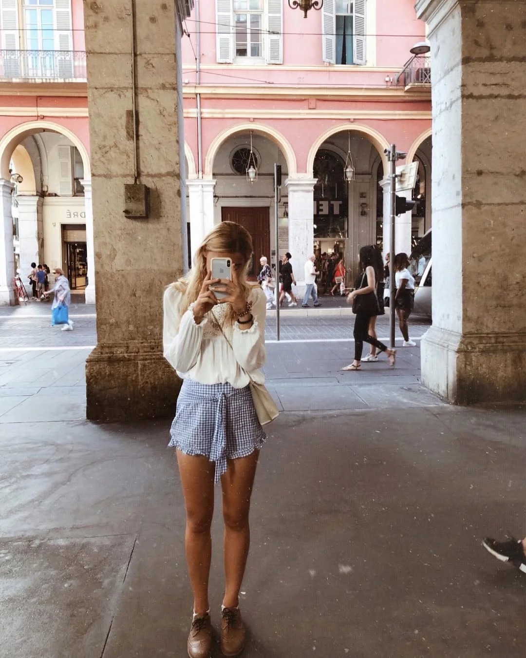 cute boho summer outfits 2026 European Alleyway Boho Mini Moment