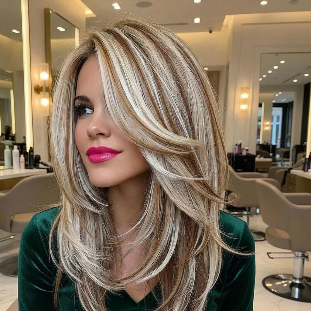 effortless summer haircuts for long hair 2026 + Honey Brunette Butterfly Volume with Soft Summer Bounce