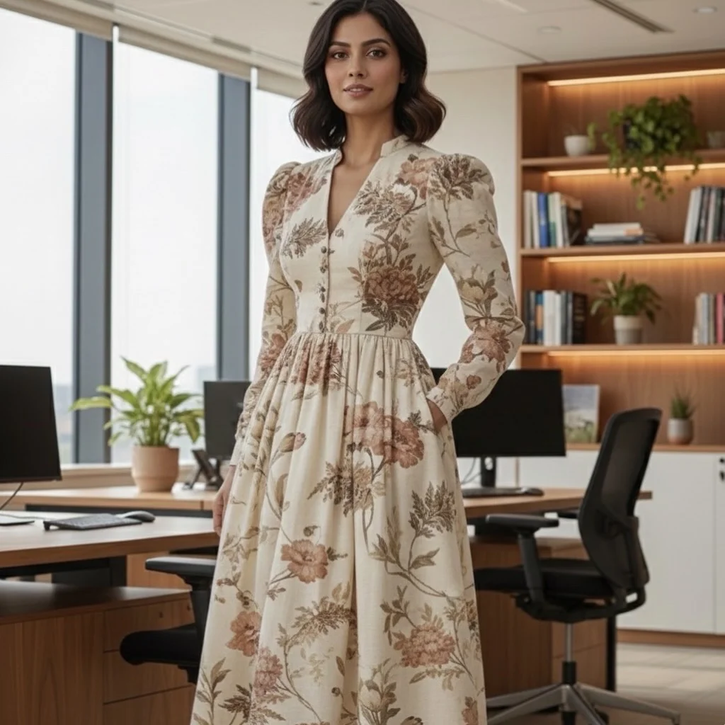 floral summer sleeveless dresses 2026 Soft Vintage Floral Maxi For A Polished Day