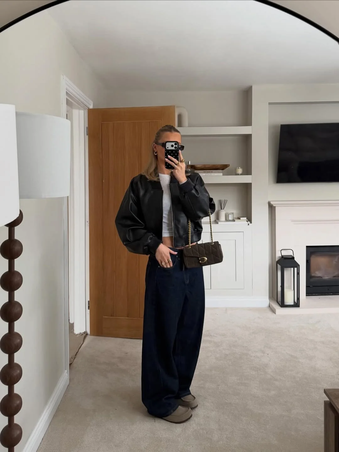 June Outfits Ideas - Summer Trends 2026 Black Leather Jackets Still Own Cool-Girl Summer Styling