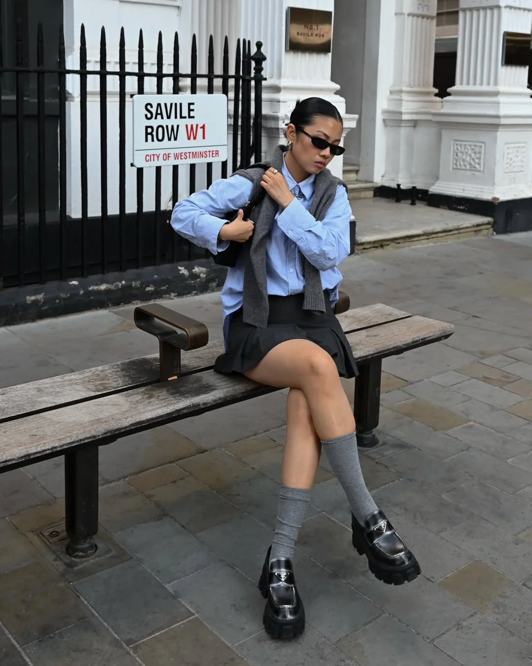 flowy summer skirt outfits 2026 Preppy Mini Skirts Are Becoming Cool Again With Oversized Layers