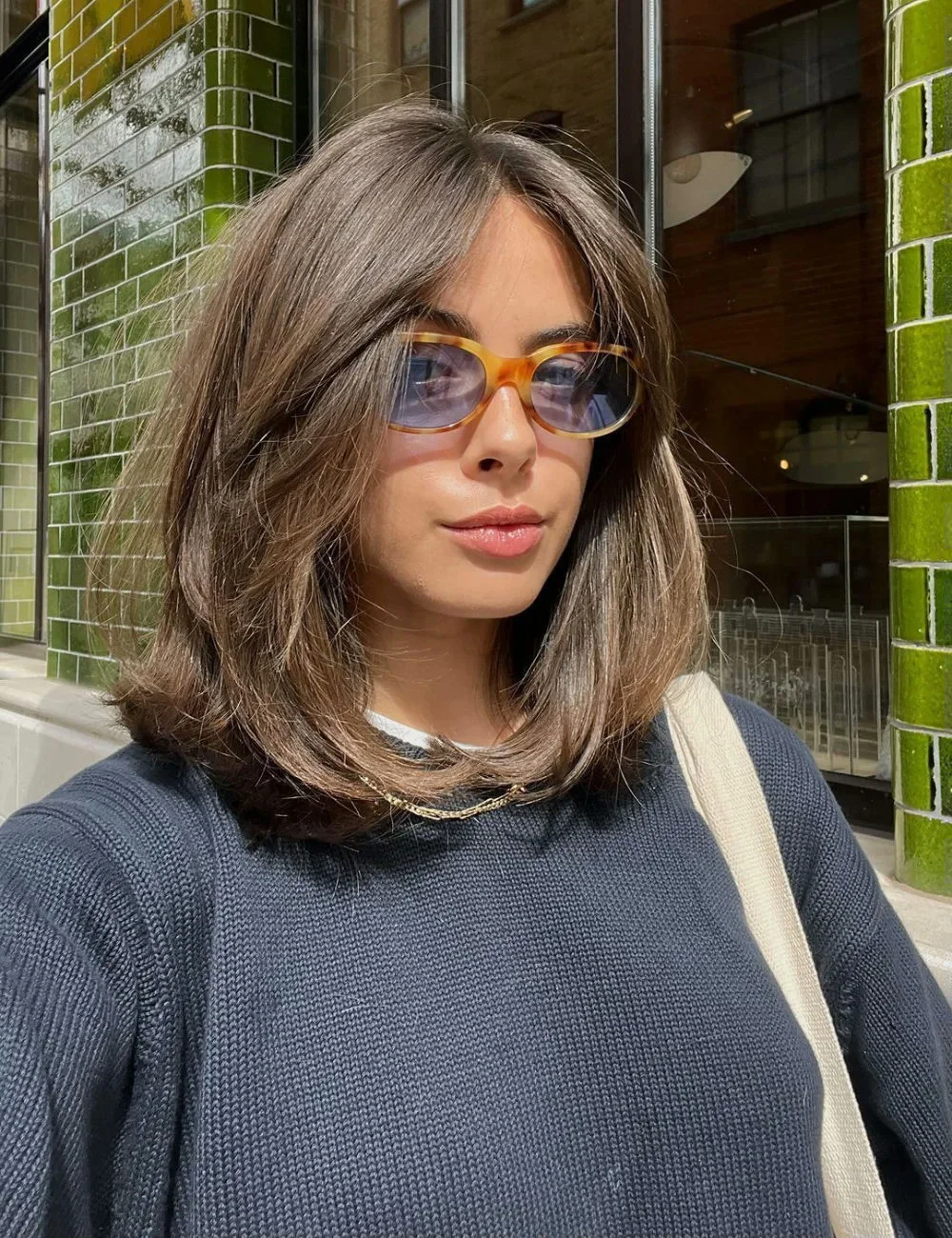 layered summer bob haircut 2026 Rounded 90s-Inspired Bob With Glossy Everyday Volume