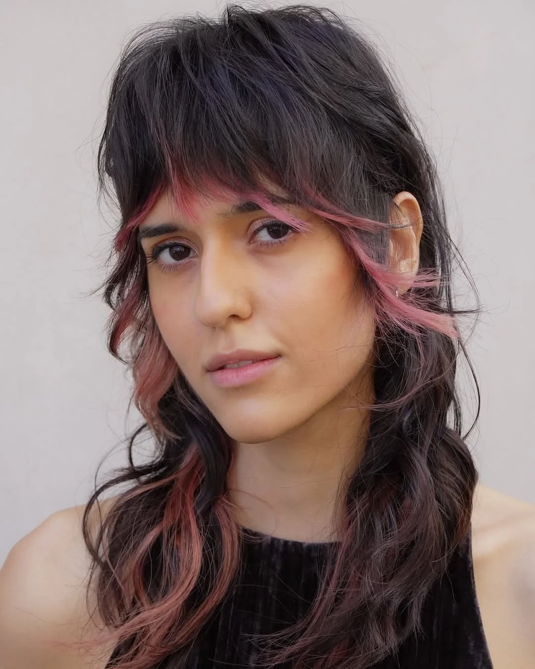 messy summer shag haircut 2026 Pink Ribbon Shag With Soft Summer Edge