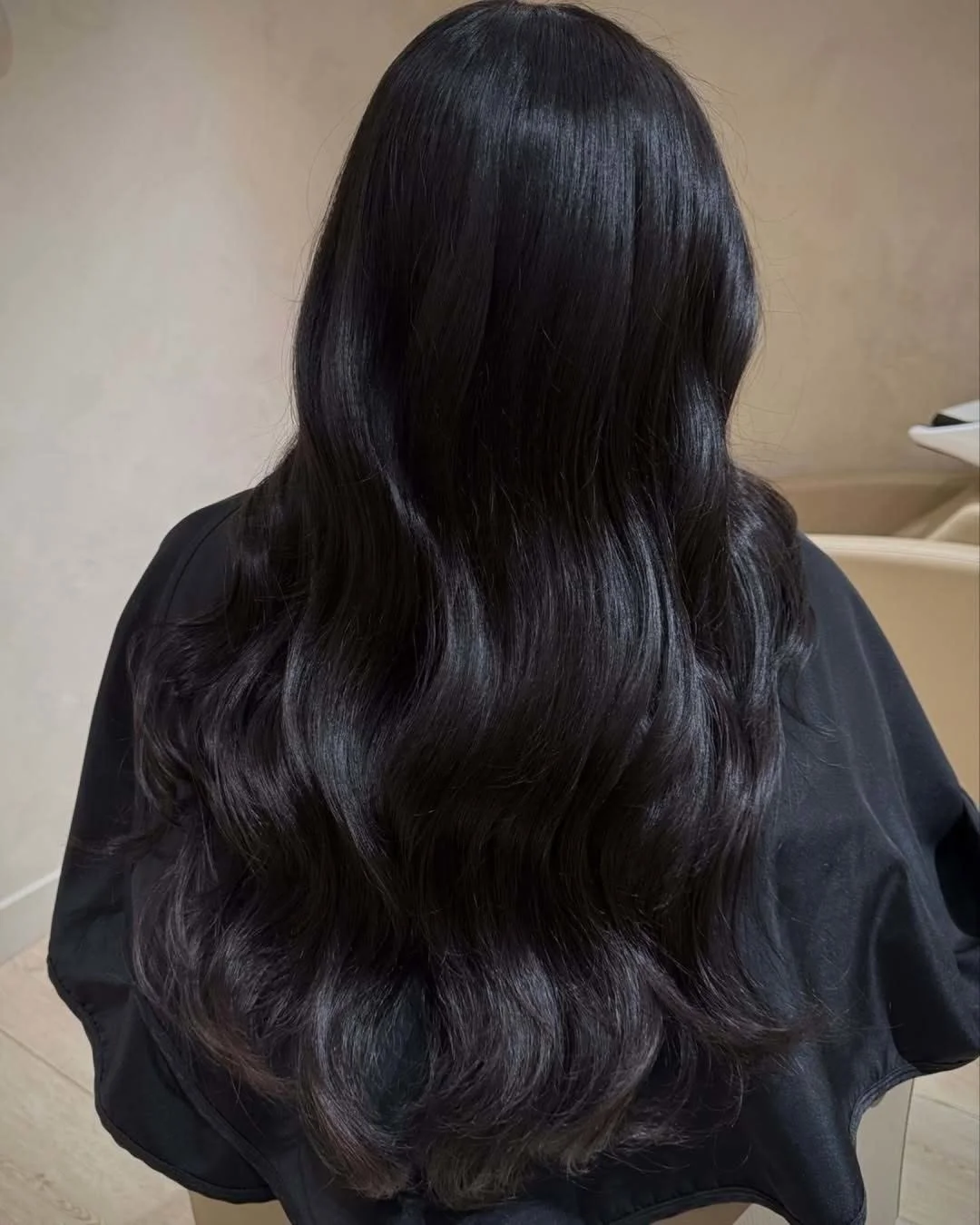 rich summer hair color ideas for brunettes 2026 + Midnight Brunette With Mirror Gloss Finish