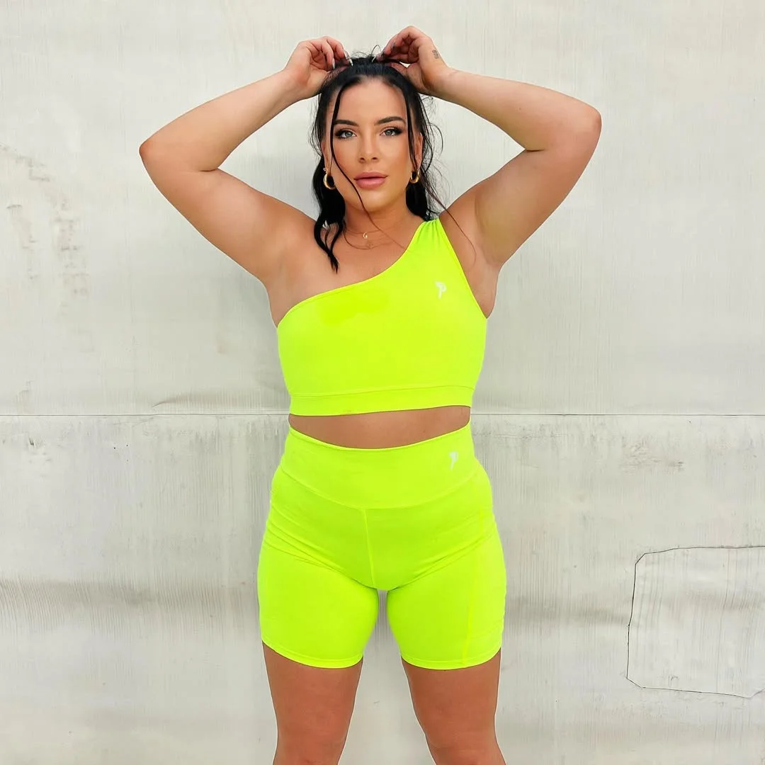 summer activewear 2026 Neon Confidence - Bold Shapes That Own the Moment