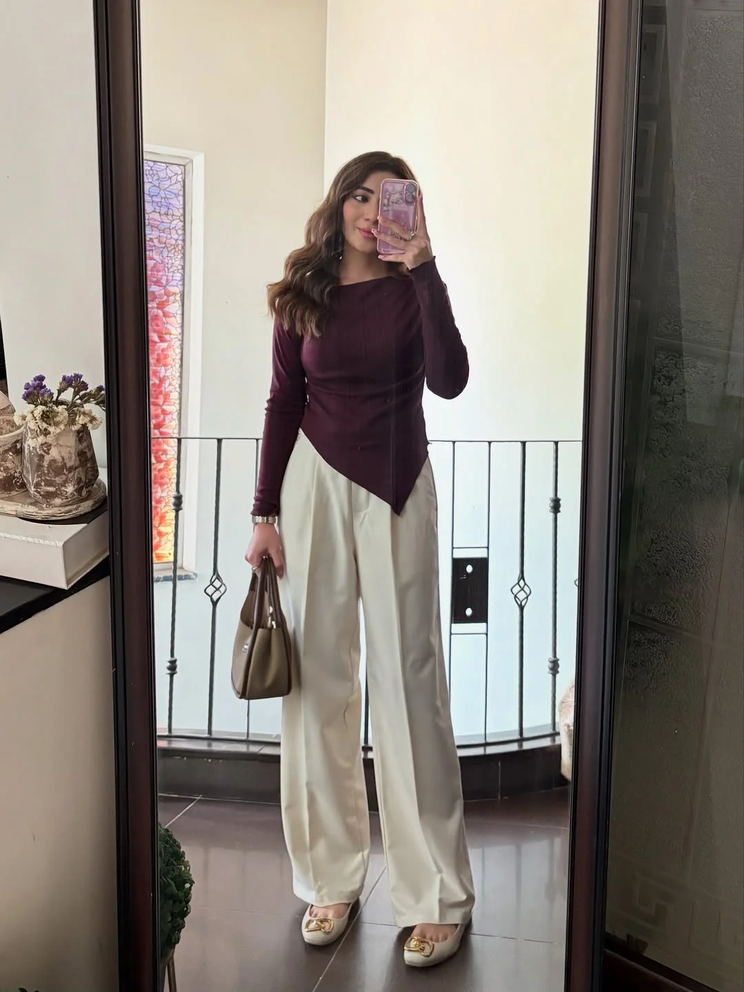 summer tops outfit 2026 Soft Espresso and Cream Minimalism