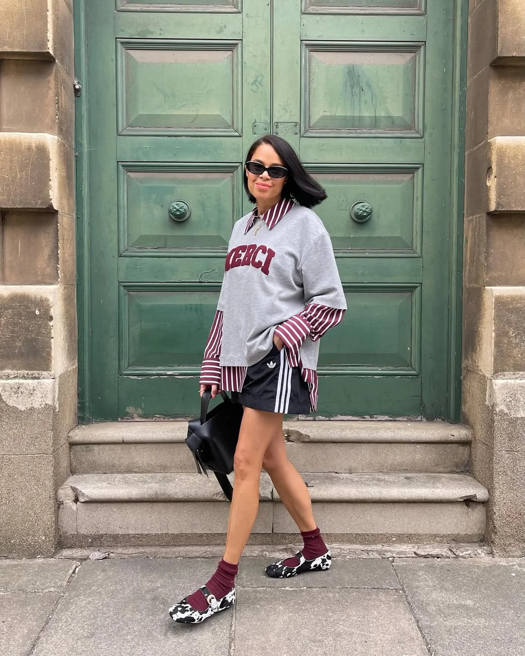 fall denim outfits for women 2026 Sporty Fall Layers With A Playful Streetwear Twist
