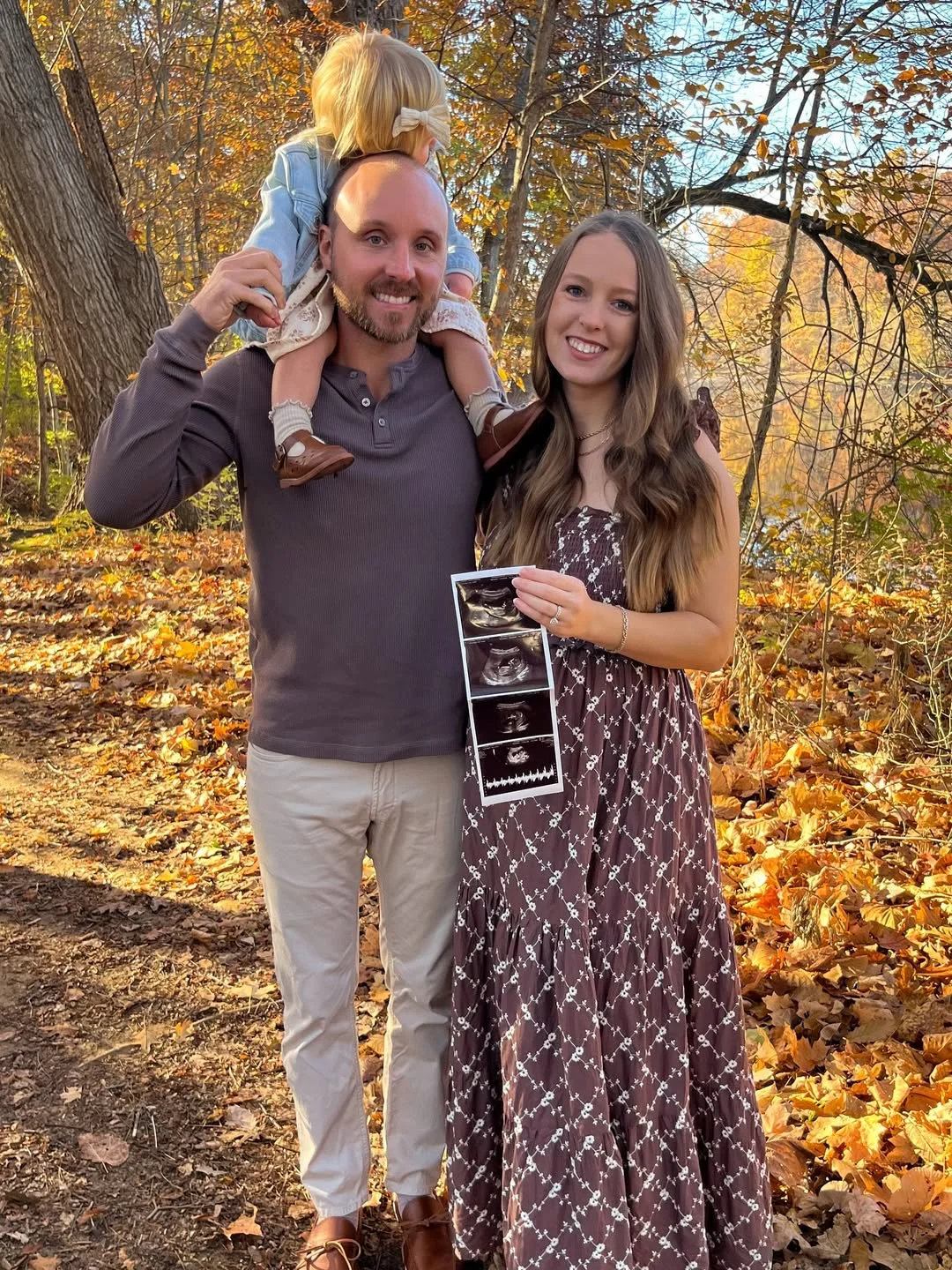 fall family picture outfits 2026 + A Soft Cocoa Maternity Look With an Autumn Glow