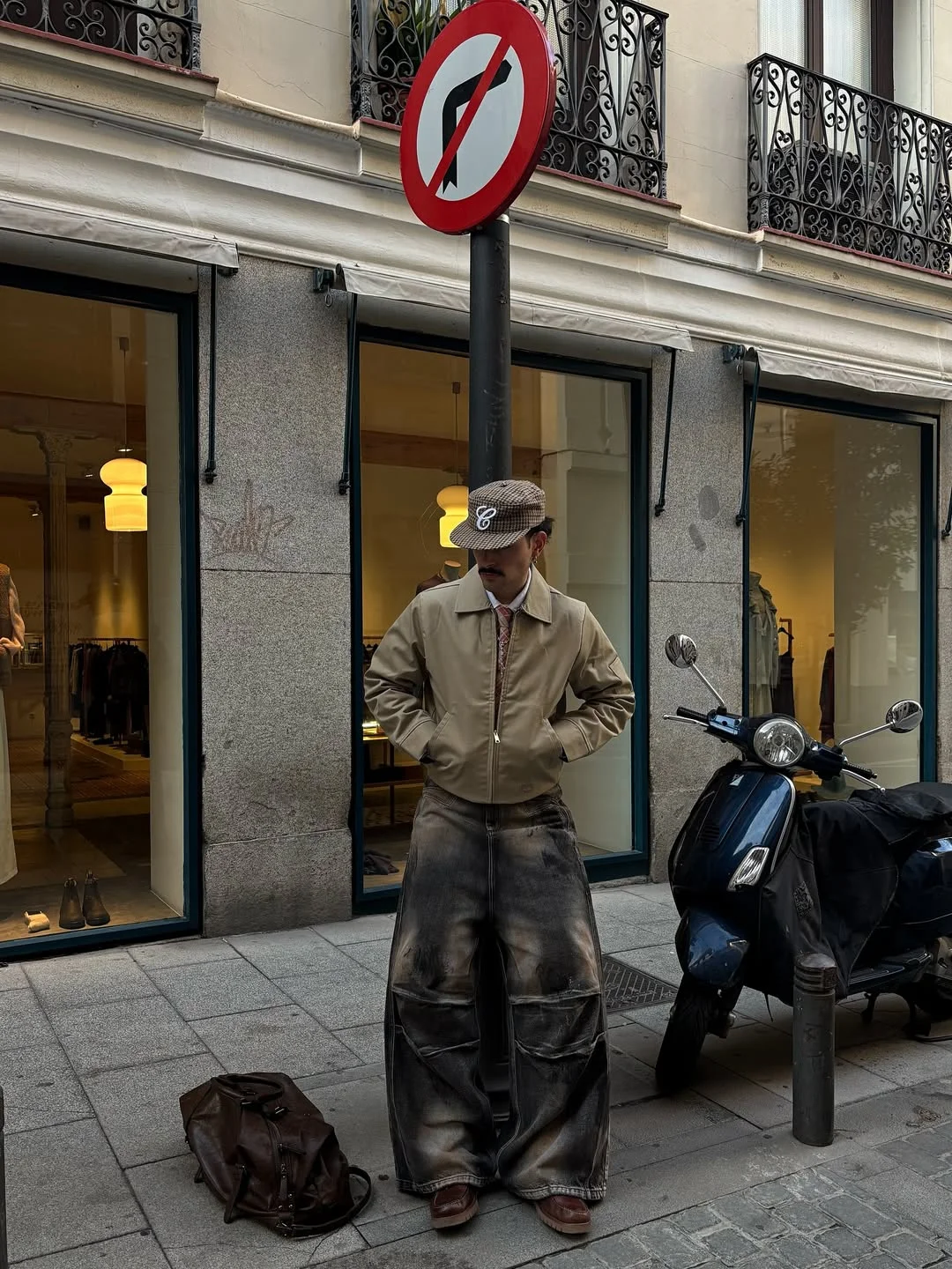 Fall outfits ideas for men 2026 Oversized Denim and European Streetwear Mood