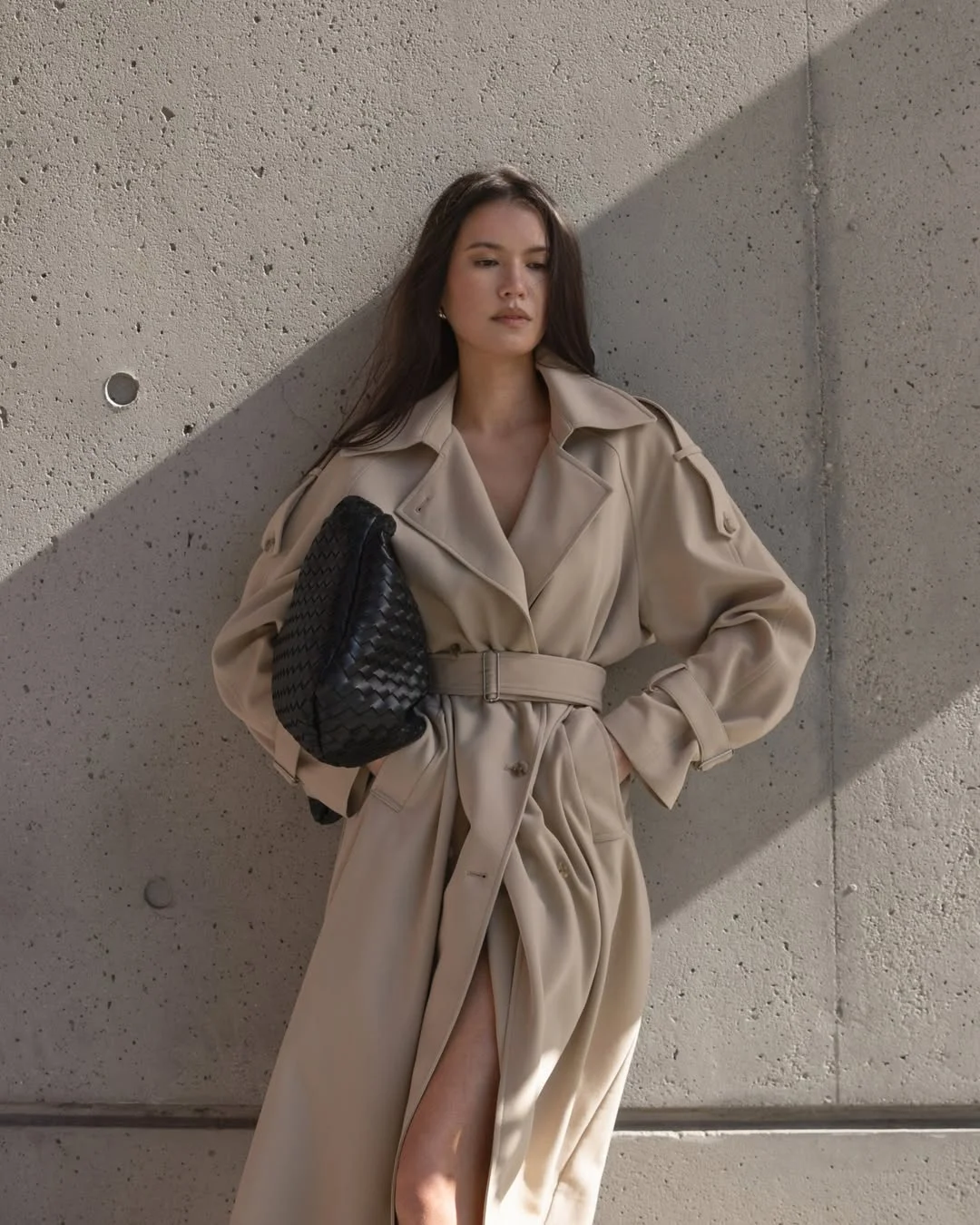 fall outfits with coat 2026 + Belted Sand Trench as the Main Event