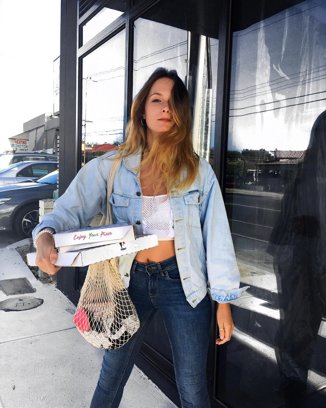 fall outfits with jeans jacket 2026 Light Denim, Dark Jeans, And A Relaxed Off-Duty Feel