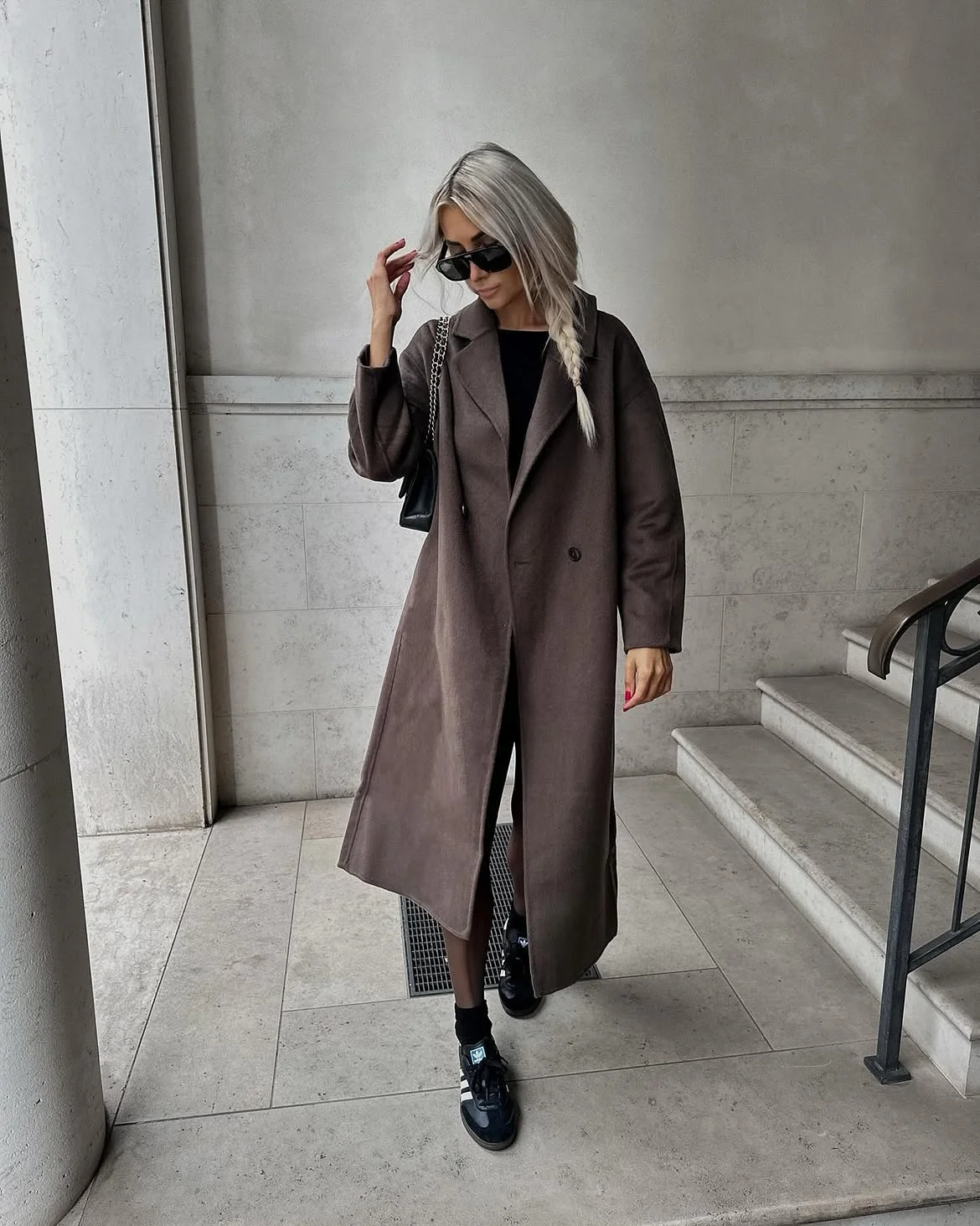 fall travel outfits 2026 + The Brown Coat That Makes Every Outfit Look Finished