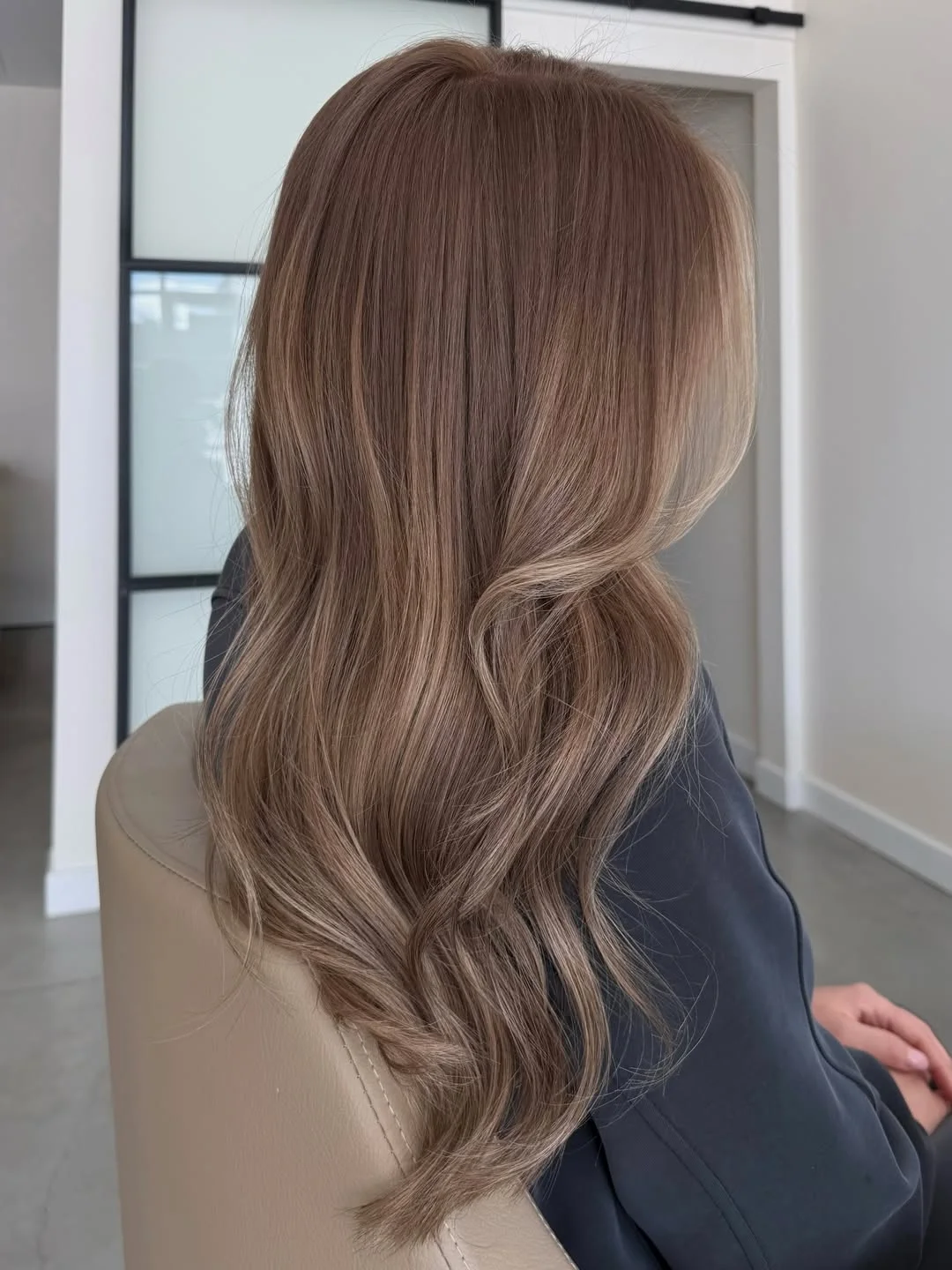 July hair colour ideas 2026 Mushroom Blonde Layers With A Soft Expensive Finish