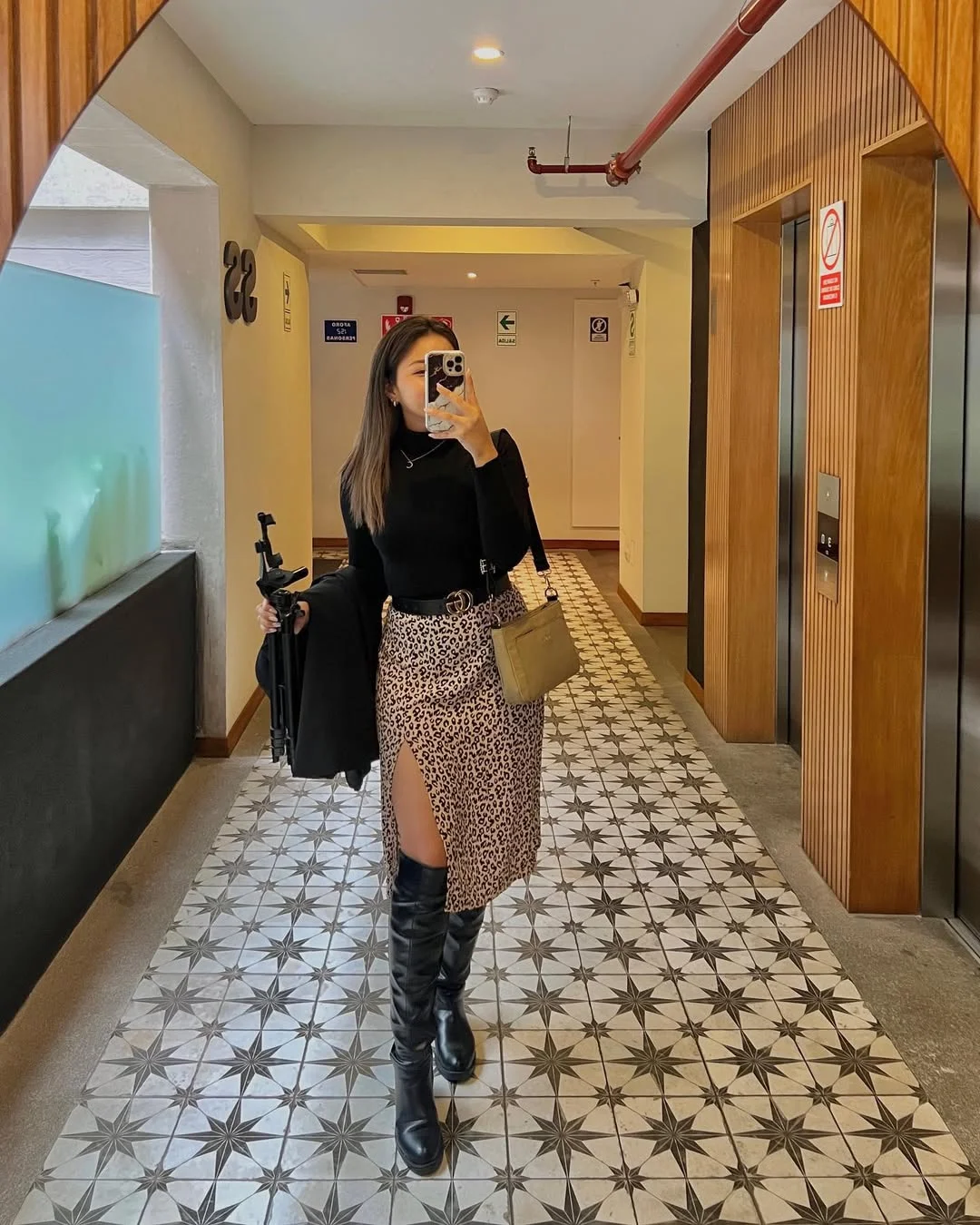 July outfits ideas 2026 + Leopard Midi Skirt For A Polished July Evening