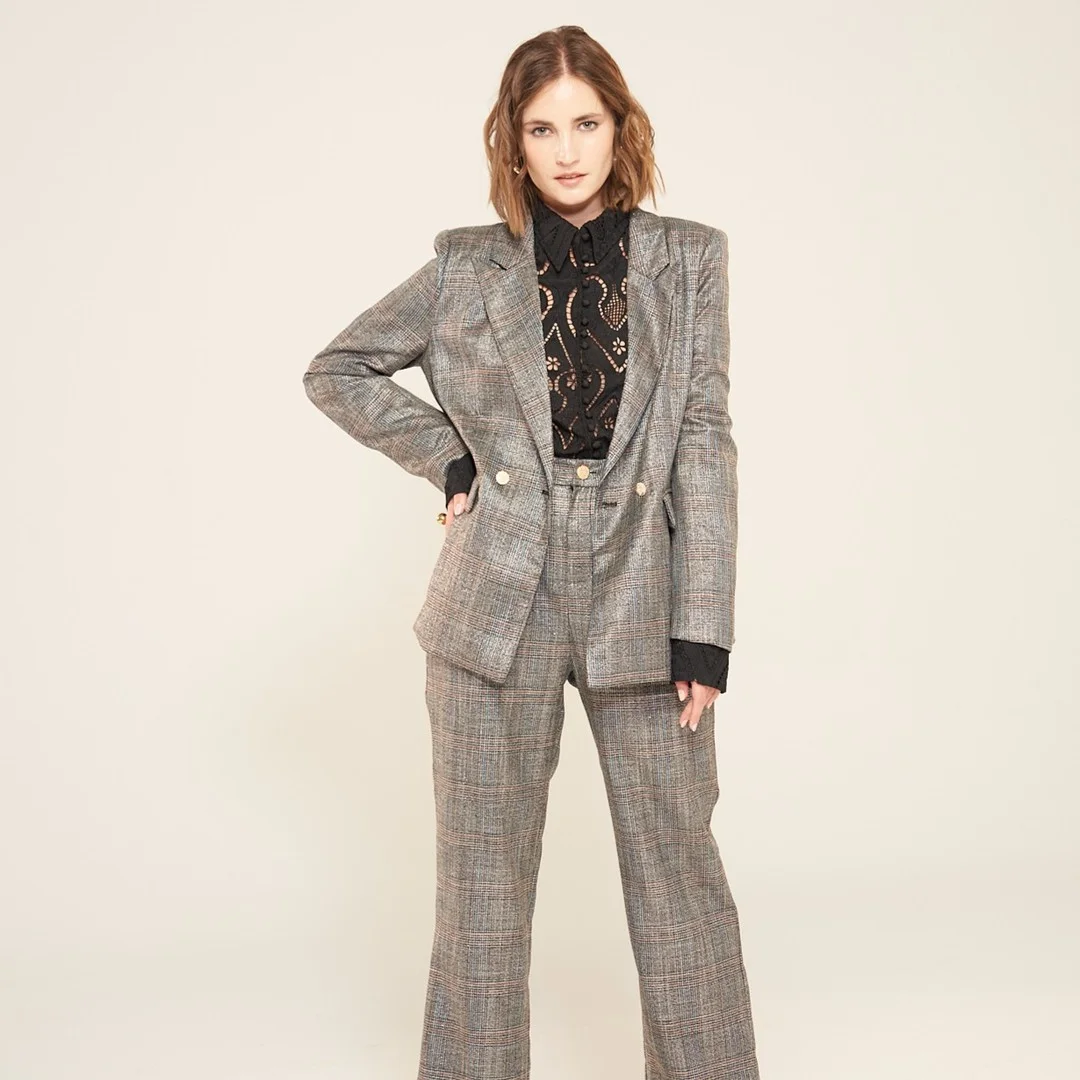 new trends fall fashion 2026 Plaid Power Suiting for a Sharper Fall Reset
