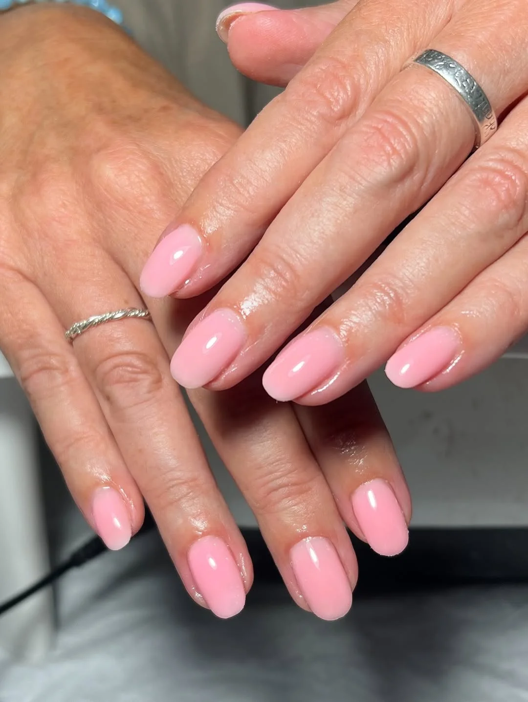 plain summer nails 2026 + Soft Pink Rounded Nails With A Clean Gloss
