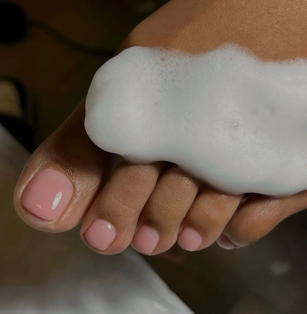 summer pedicure nail art 2026 Soft Blush Spa Pedicure With A Barely There Glow