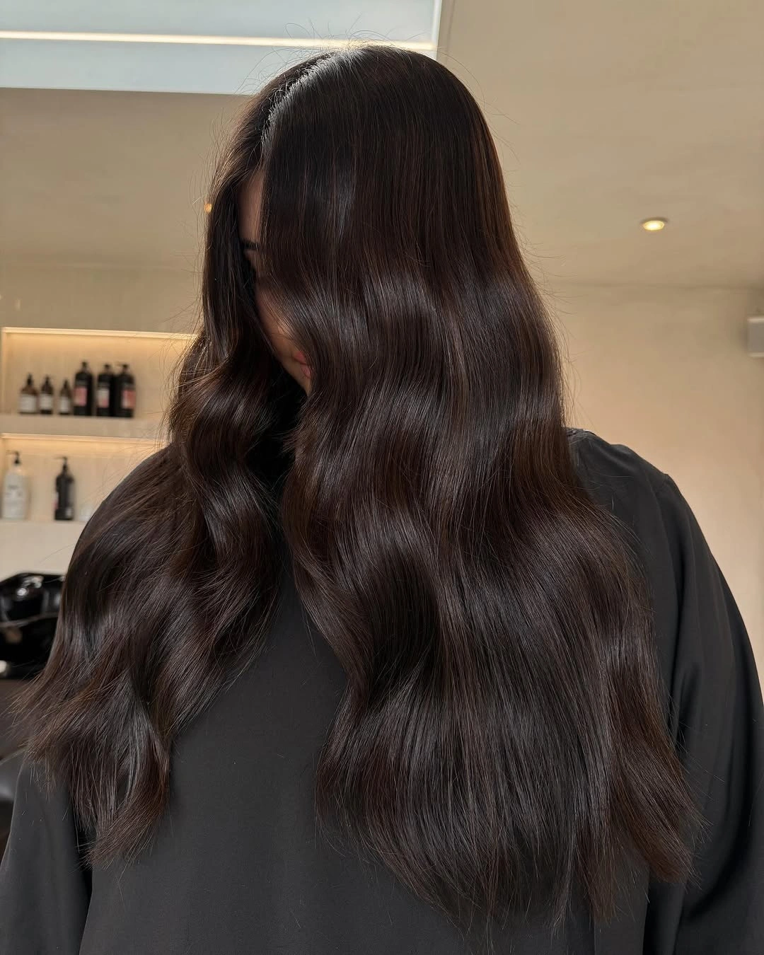 Fall brunette hair colour 2026 Deep Cocoa Brown With Barely There Dimension