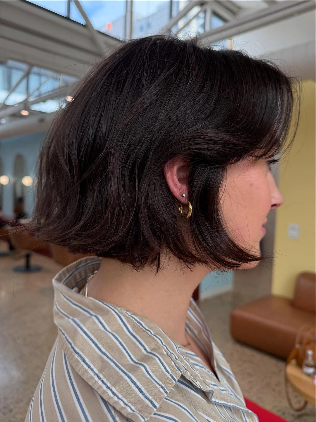 fall French Bob 2026 Side-Swept Bob with Flicked Ends