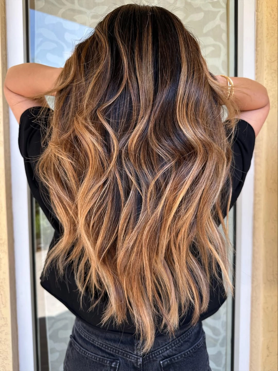 fall hairstyles for long hair 2026 Beachy Blonde Ribbons for Brunette Length