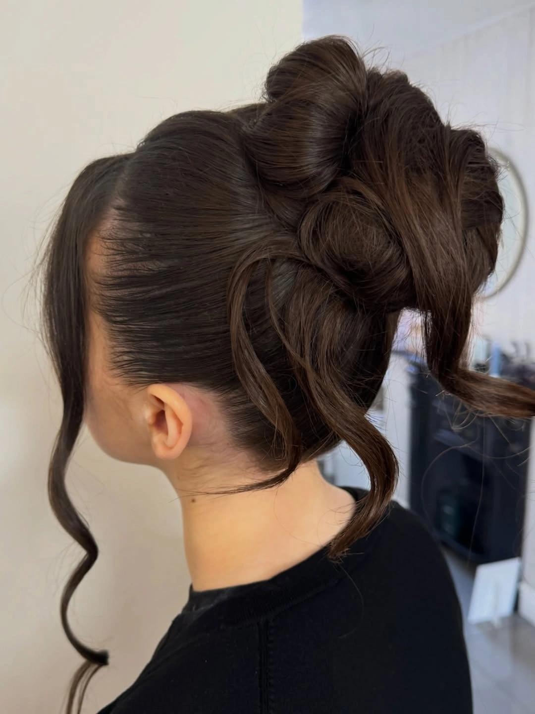 fall hairstyles for office 2026 High Gloss Bun With Soft Office Siren Shape