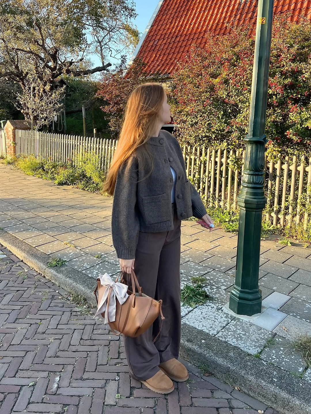 modest fall outfits 2026 + Cozy Brown Layers for a Golden-Hour Weekend