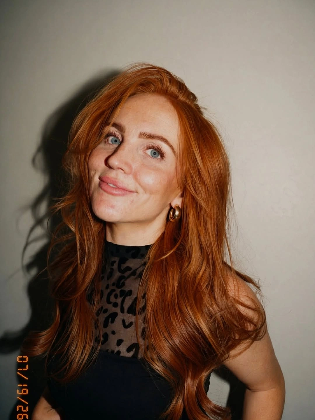 september hairstyles ideas 2026 Copper Waves With Deep Side Movement