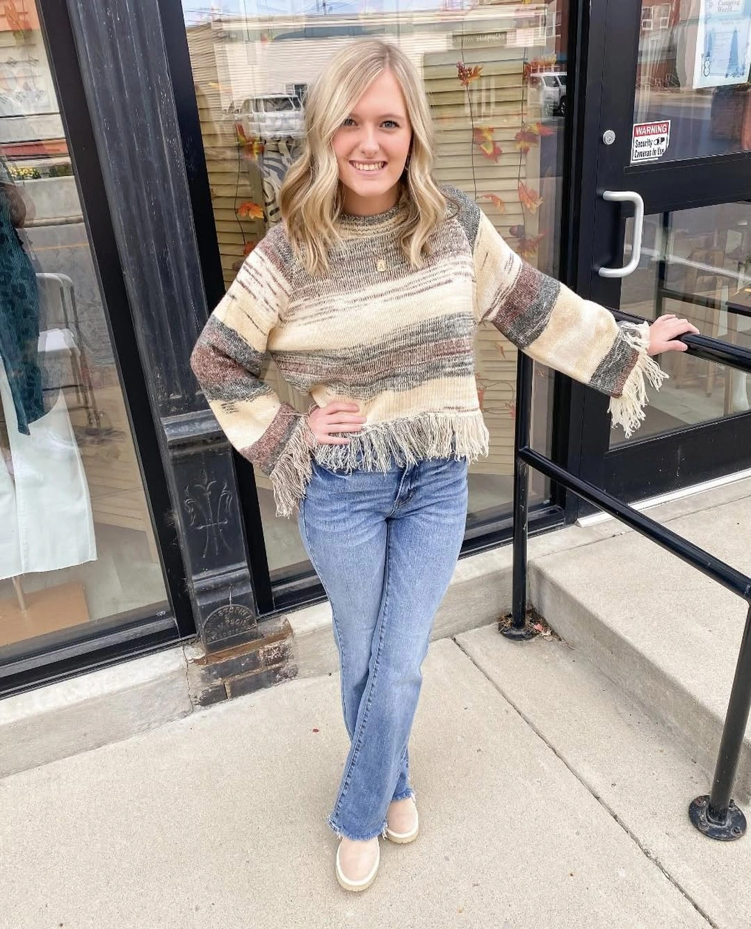 what are must-have fall outfits for 2026 + A Fringe Sweater for Easy Fall Weekends