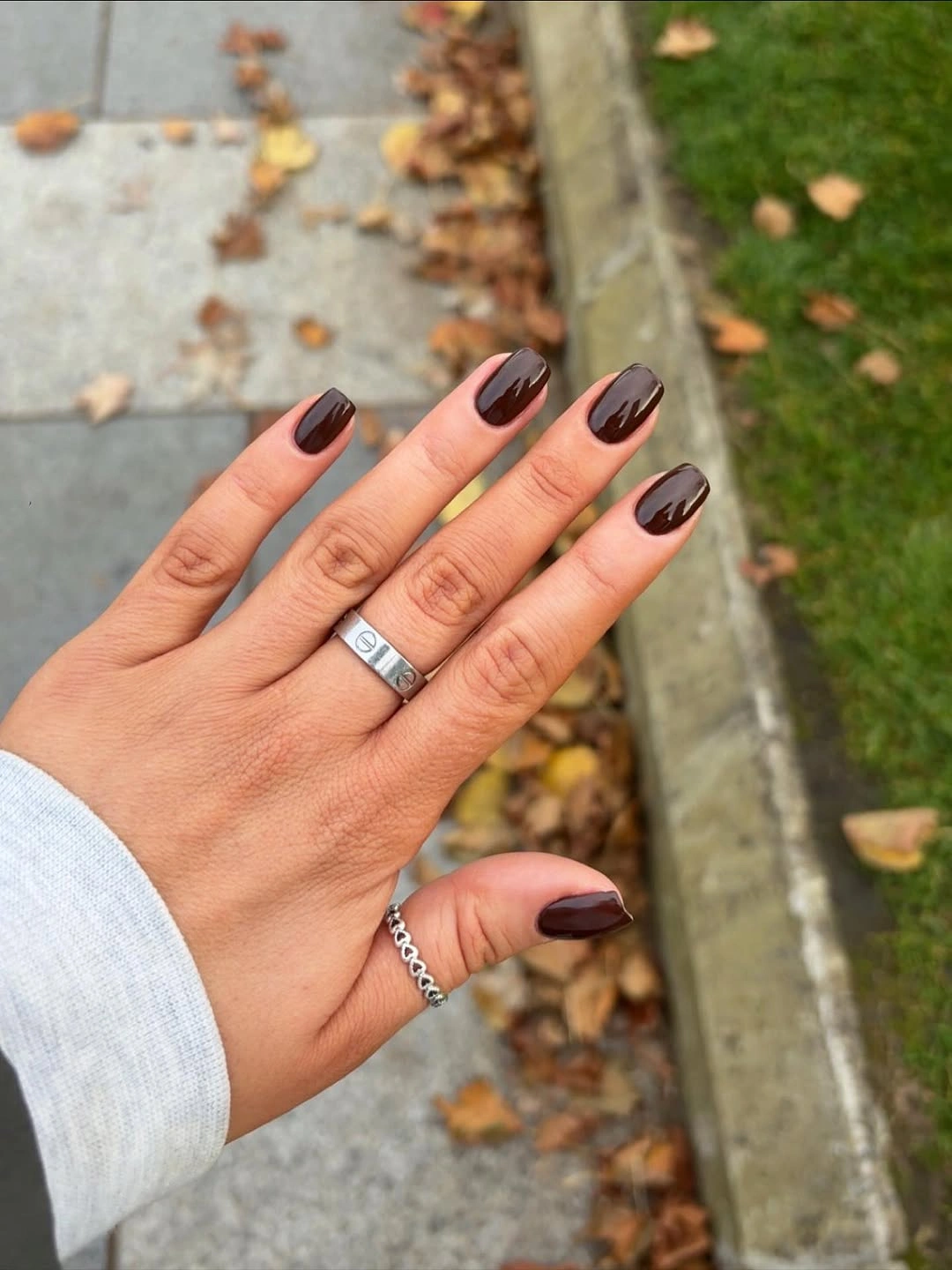 olive orange and brown autumn mix