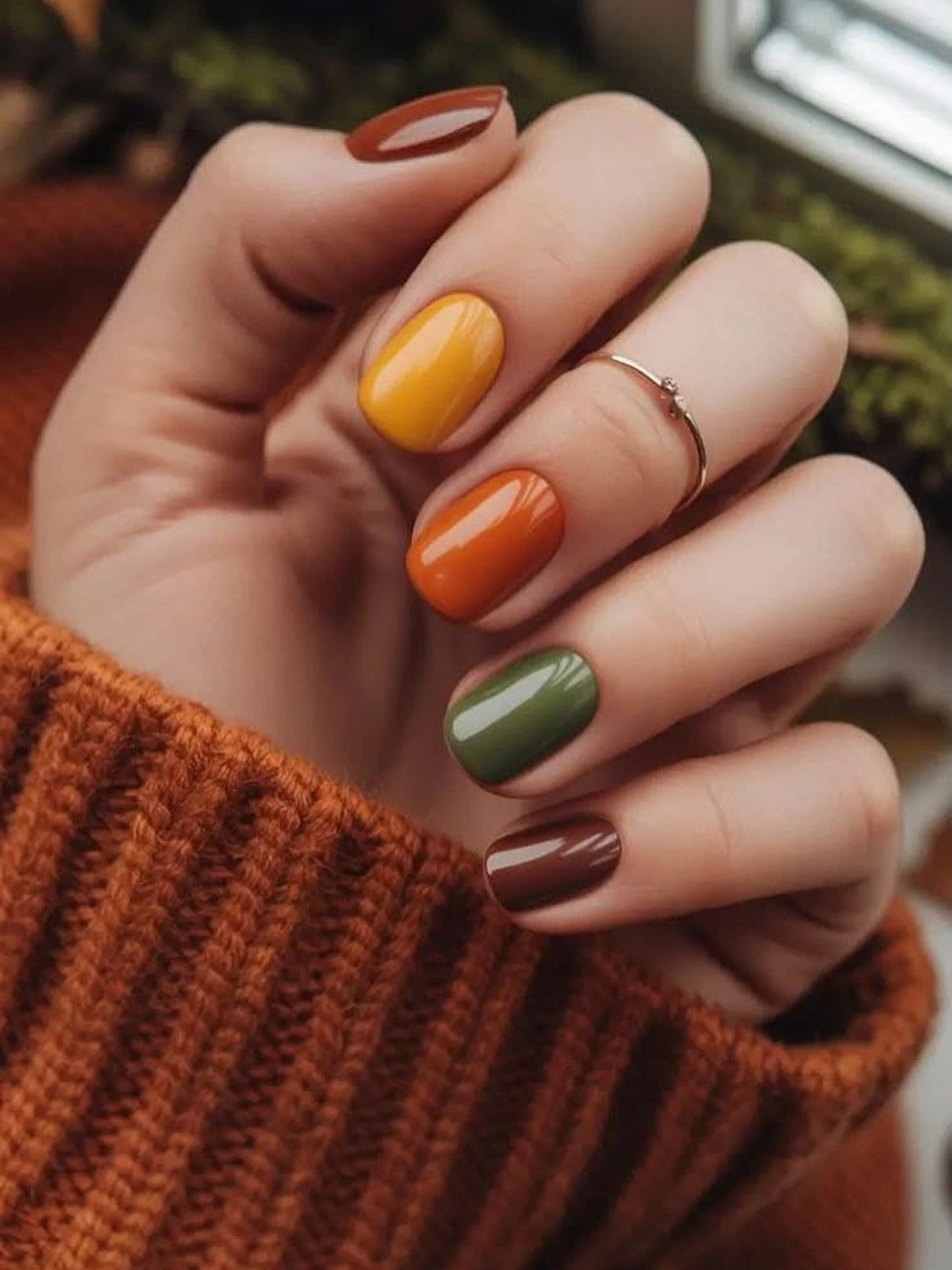 dark green and brown blocks
